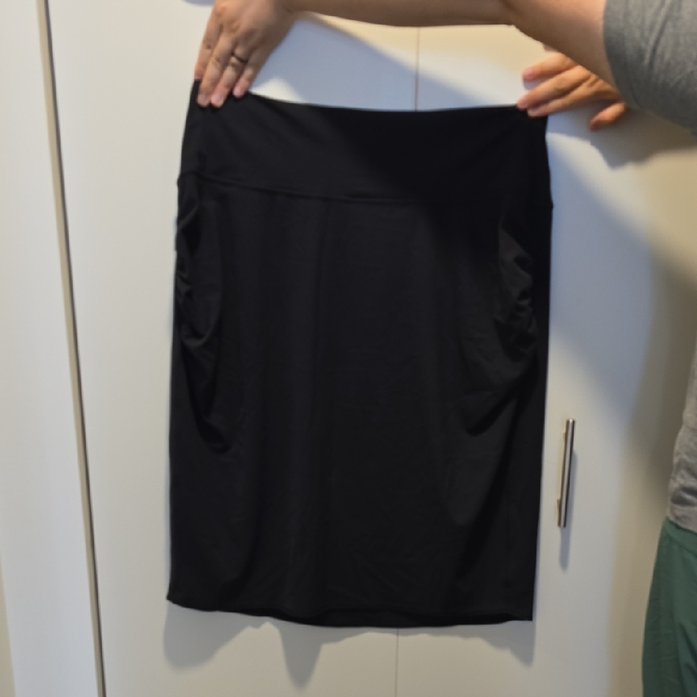 Athleta Black Pencil Skirt